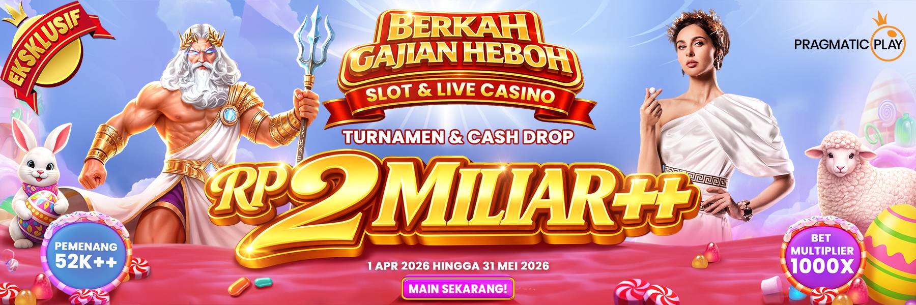 Berkah Gajian Heboh & Sit N Win - Pragmatic Play